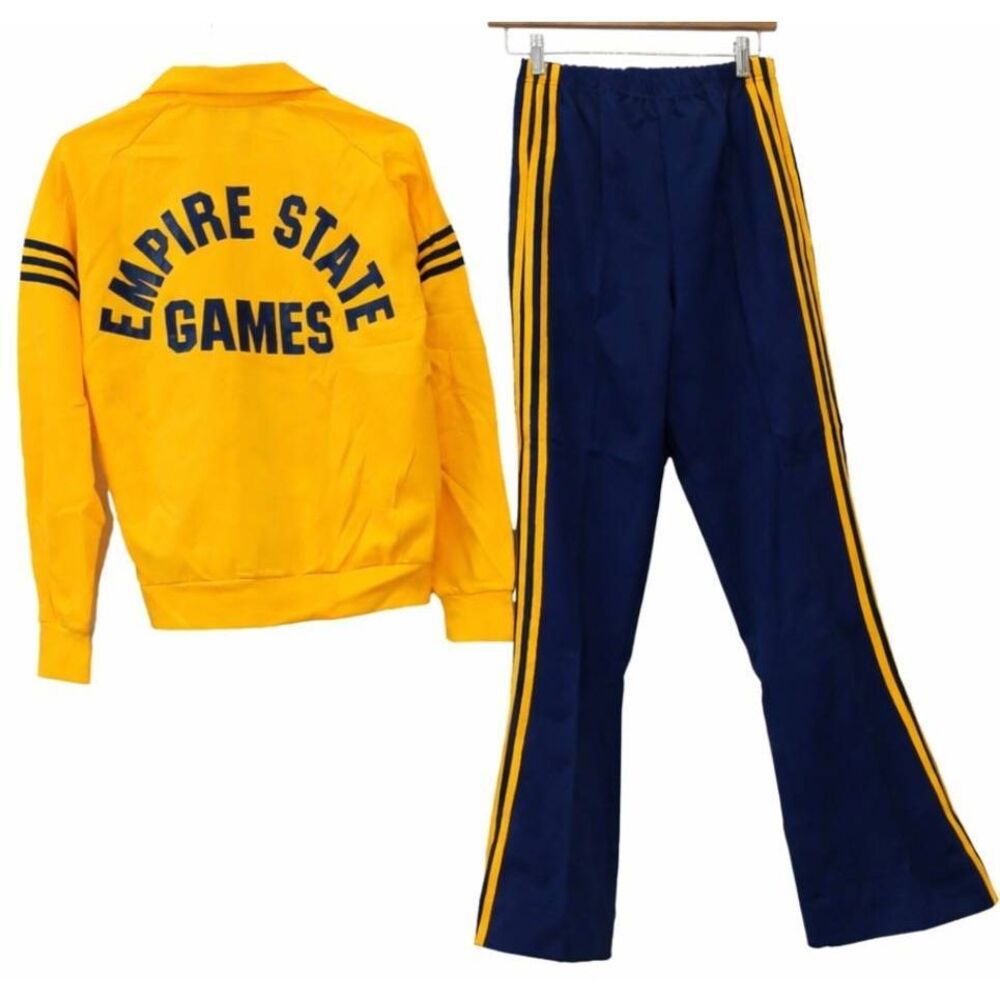 Vintage empire state collectible track suit jacket pants womens unisex size 6